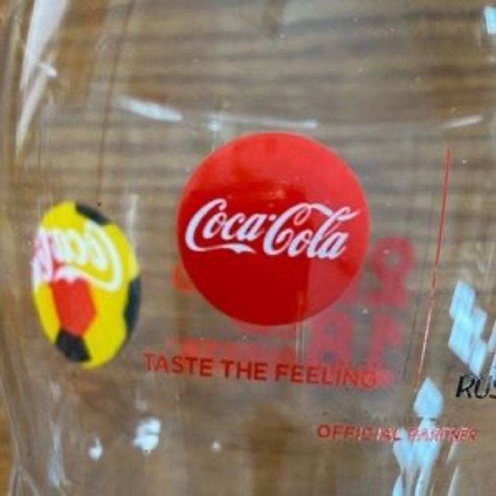 Clear Glass Pint with Red Logo Drinkware - Picture 4 of 7